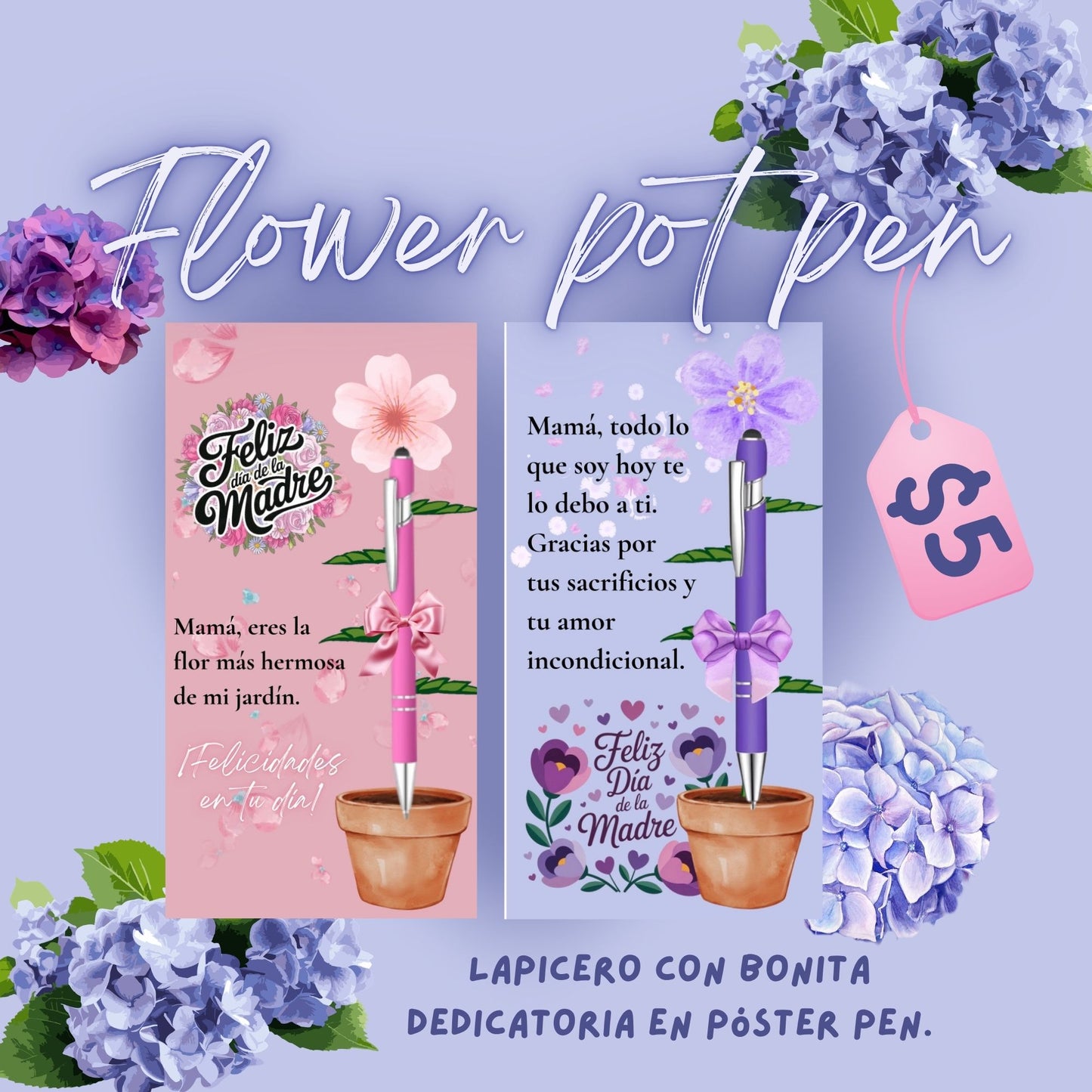 Flower pot pen