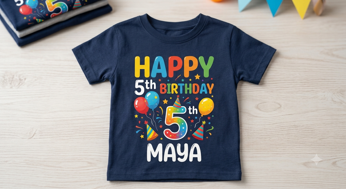 CUSTOMIZED KIDS/TODDLER SHIRTS