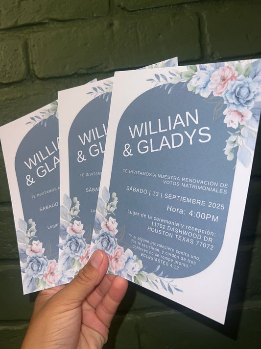 Custom Invitations- weddings, birthdays, more