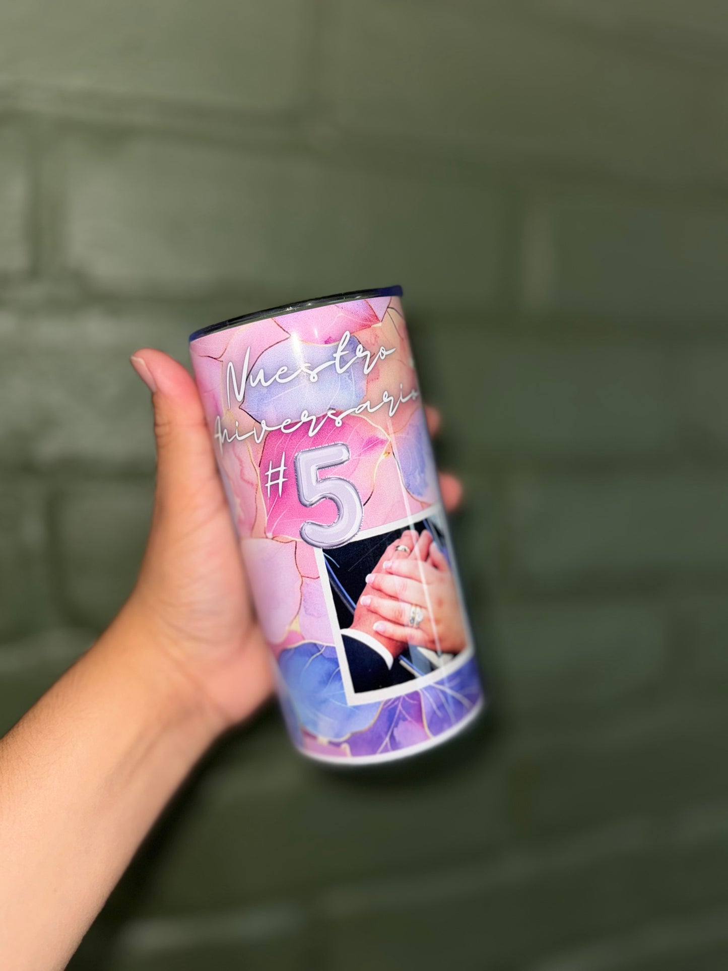 CUSTOMIZED SKINNY TUMBLER